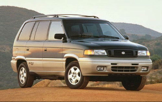 Illustration for article titled The 1989 Mazda MPV was the world's first 3-row crossover